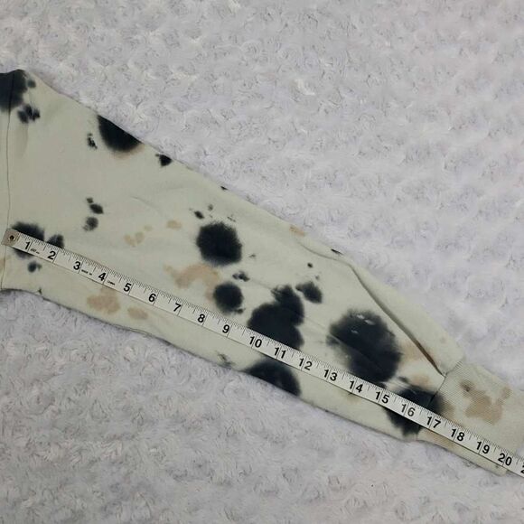 AFRM Pullover Fleece Ink Blot Pattern Sweatshirt Hoodie Size Extra Small NWT - Picture 7 of 7